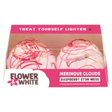 Flower & White Raspberry Eton Mess Meringue Cloud