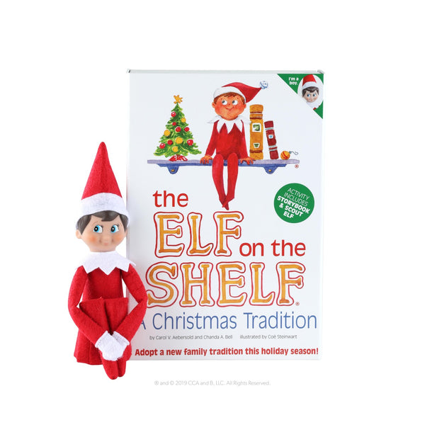 Elf On The Shelf Activity Box - Storybook & Boy Scout Elf