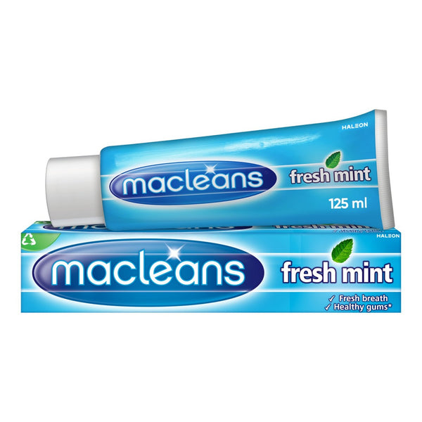 Macleans Fluoride Toothpaste Fresh Mint Peppermint Flavour