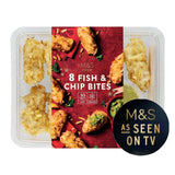 M&S 8 Fish & Chip Bites