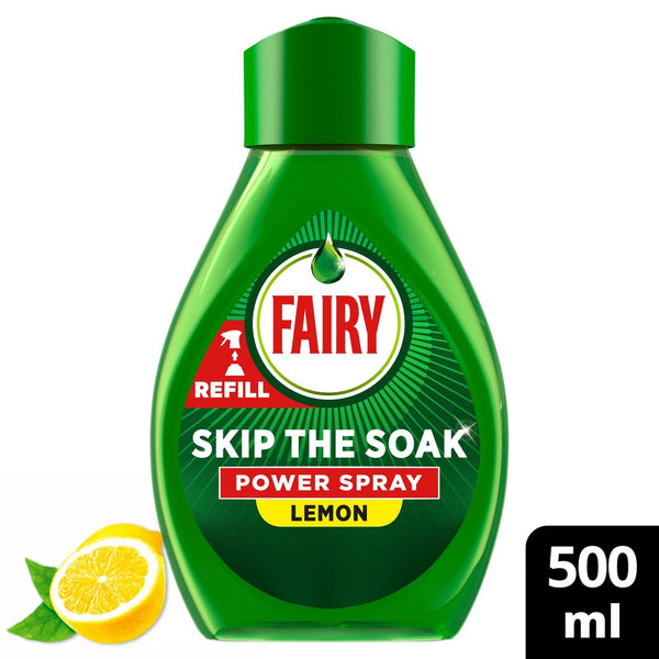 Fairy Skip The Soak Power Spray Refill Lemon