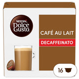 Dolce Gusto Cafe Au Lait Decaf 16 per pack