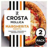 Crosta & Mollica Margherita Pizzetta 2 Mini Sourdough Pizzas 2 x 211g