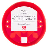 M&S Wensleydale Cranberry & Orange