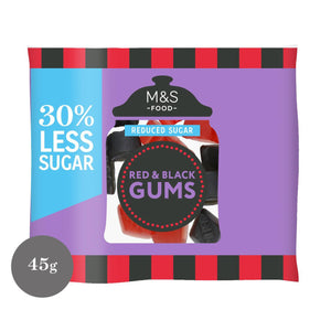 M&S Reduced Sugar Red & Black Gums