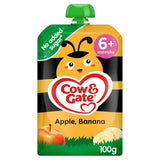 Cow & Gate Fruit Pouch Apple & Banana Baby Food Snack 6+ Months