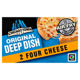 Chicago Town 2 Deep Dish 2 Four Cheese Mini Pizzas 320g