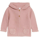 M&S Hooded Chunky Cardigan, 6-9 Months, Rose