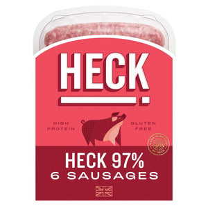 HECK! 97% Pork Gluten Free Sausages