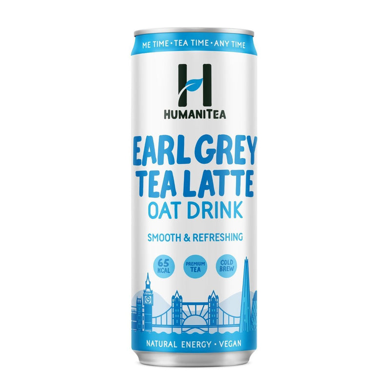 HumaniTea Earl Grey Oat Milk Classic Tea Latte 250ml