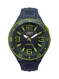 Limit Blue Sports Active Watch Navy Silicone Strap, UK version