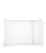 Harrods Standard Pillowcase with Fine Embroidery 50cm x 90cm- Buy online at McGrocer