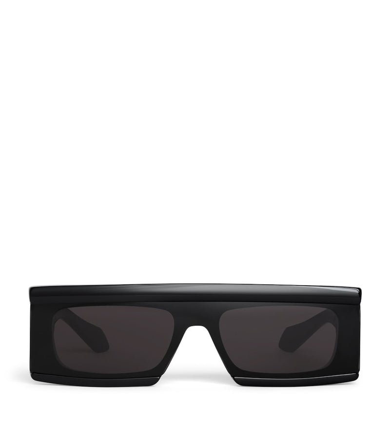 Alaïa Mask 99 acetate rectangle sunglasses - British product