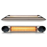 Veito Blade S2500 carbon infrared heater silver - British product