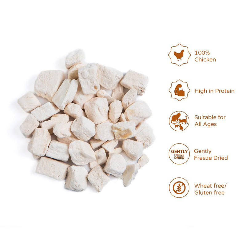Thrive cat treats 100% Chicken 27g, imported from the UK