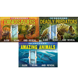 Scanorama interactive children's book with x-ray view, UK version