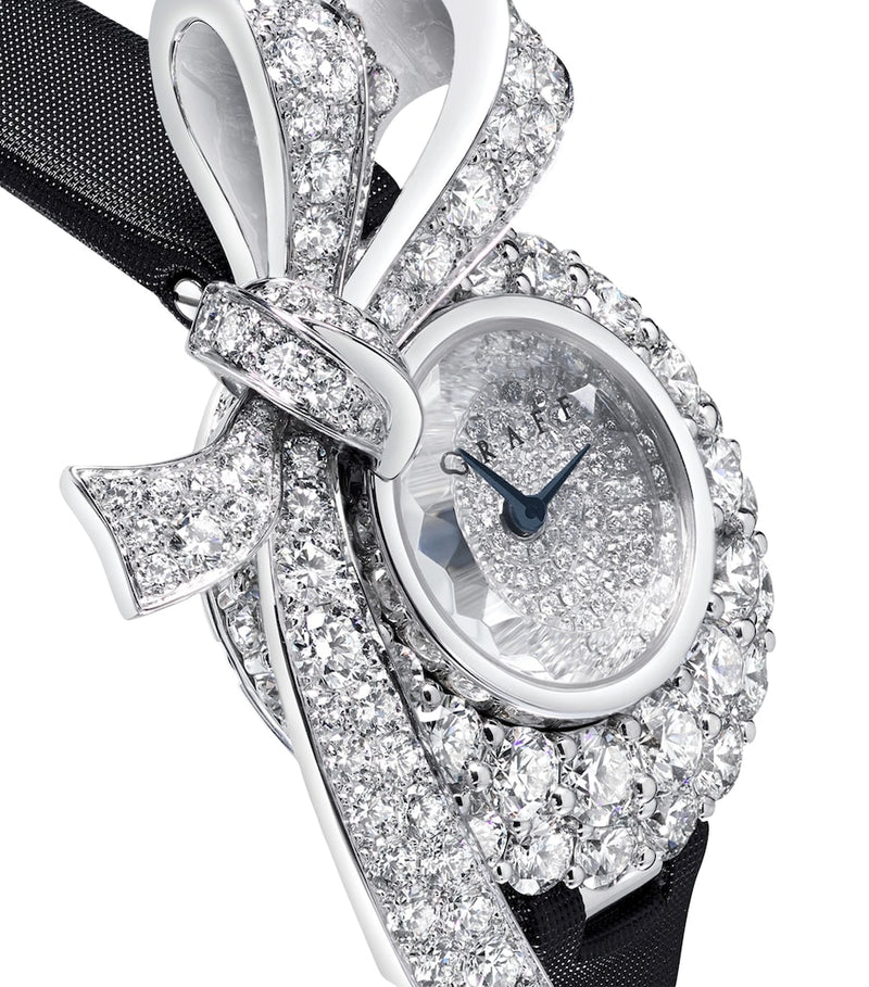 Graff white gold diamond Tilda's Bow watch 22.5mm - British product