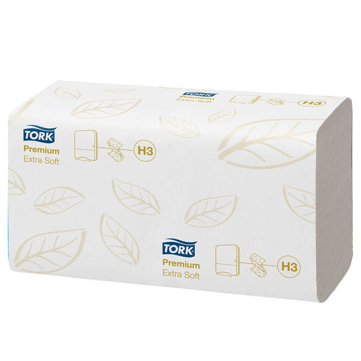 Tork Premium Hand Towels, 15 packs of 200 sheets (British brand)