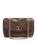 Valentino Garavani lambskin chevron shoulder bag medium, UK version