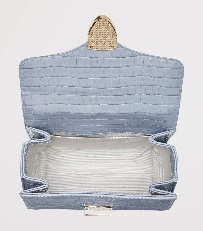Aspinal of London mini Mayfair top-handle bag imported from the UK