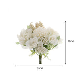 Livingandhome Romantic Artificial Bouquet for decoration