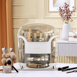 Livingandhome Makeup Storage Box Organizer White, UK version