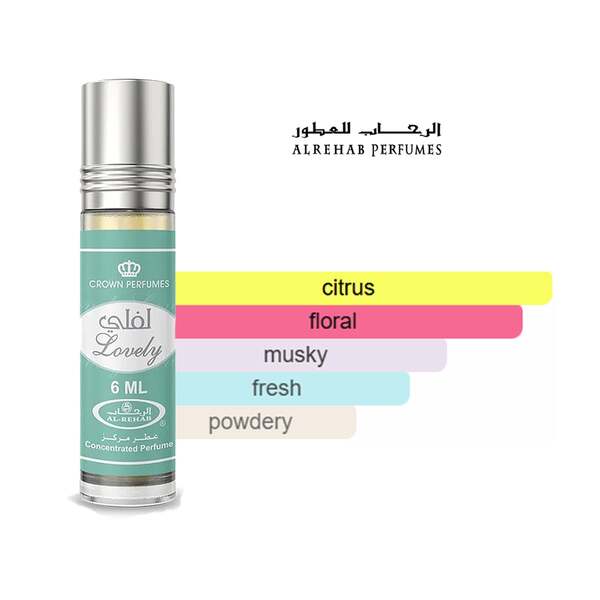 Al Rehab Lovely concentrated perfume oil 6ml - British product