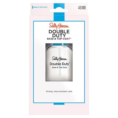 Superdrug Sally Hansen Nail Treatment Double Duty Base & Topplakk - Kjøp online hos McGrocer