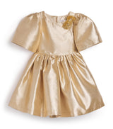 Mama Luma Metallic Floral-Embellished Children's Dress (3-12 Years)