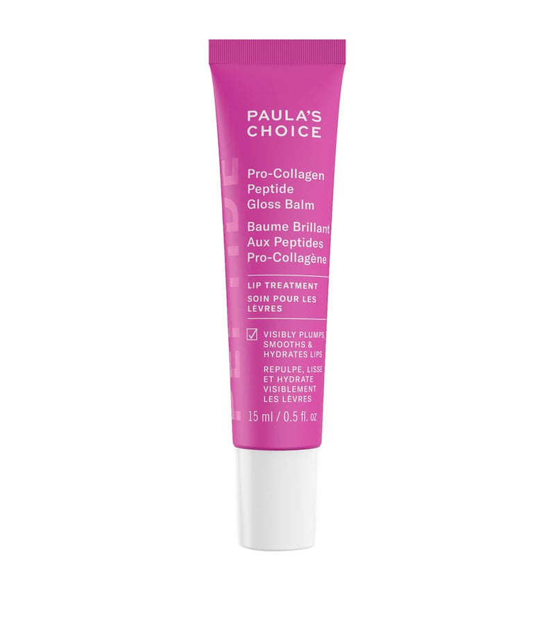 Paula's Choice Pro-Collagen Peptide Gloss Balm 15ml, imported from the UK