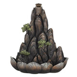 Something Different Mountain Backflow Incense Burner Bronze Effect 18cm (British brand)