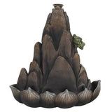 Something Different Mountain Backflow Incense Burner Bronze Effect 18cm (British brand)