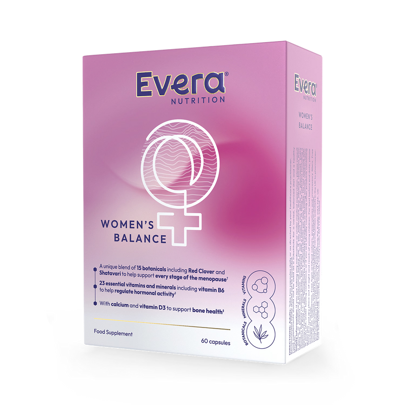 Evera Nutrition Women's Balance 60 capsules, imported from the UK