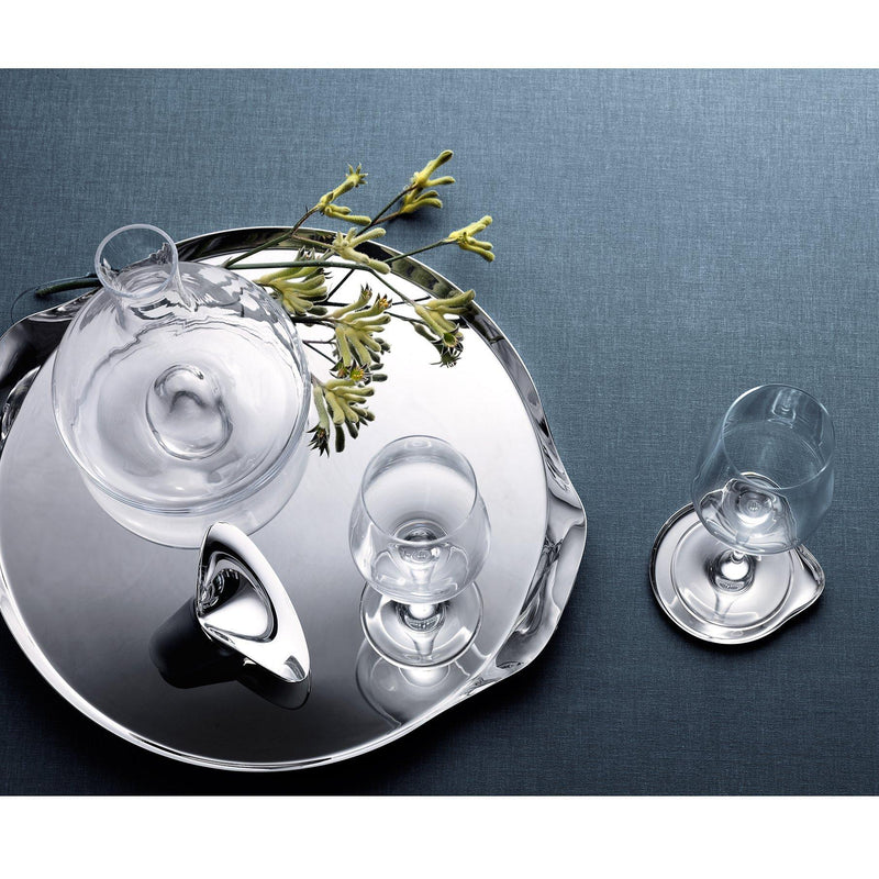 Georg Jensen stainless steel serving tray 39.4 cm (British brand)