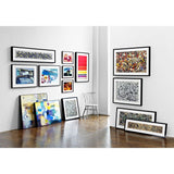 John Lewis Jackson Pollock Summertime framed print 39x150cm, imported from the UK