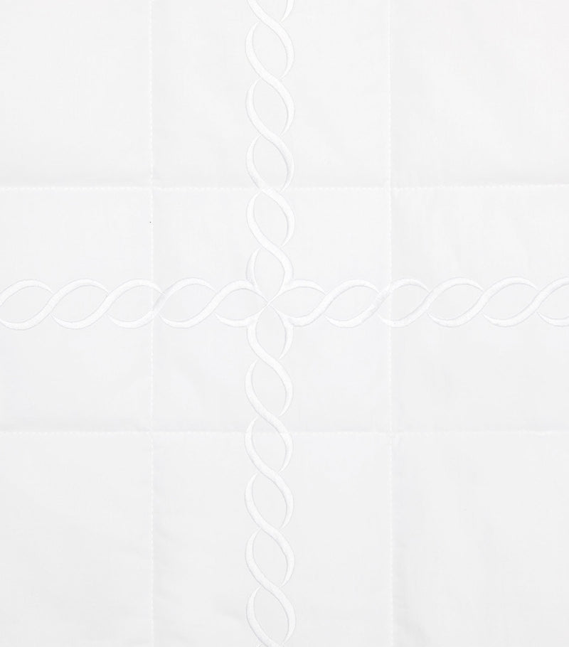 Pratesi Super King Bedspread 290cm x 260cm, imported from the UK