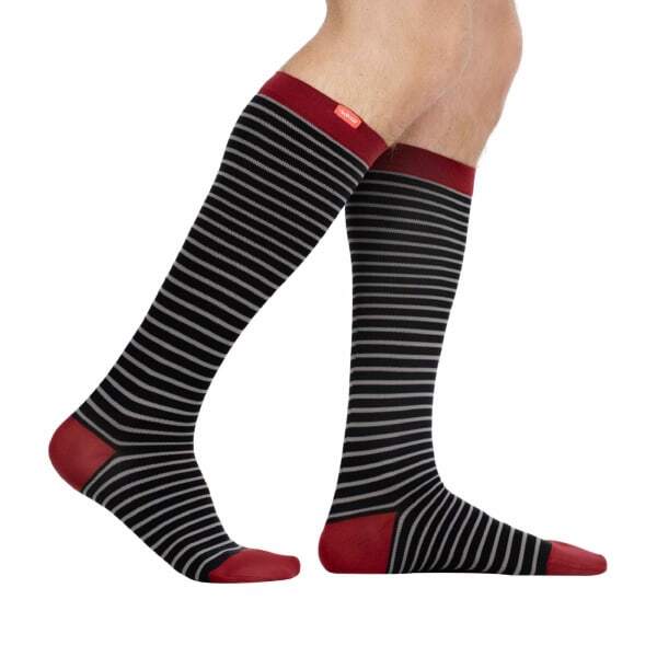 VIM&VIGR wide compression unisex socks in nylon (British brand)