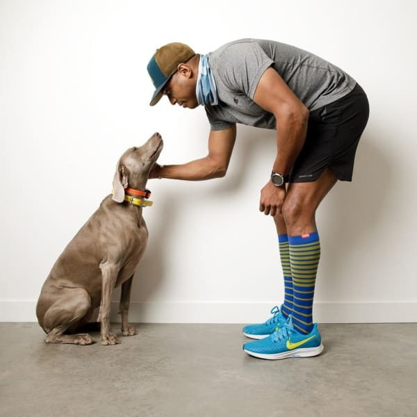 VIM&VIGR wide compression unisex socks in nylon (British brand)