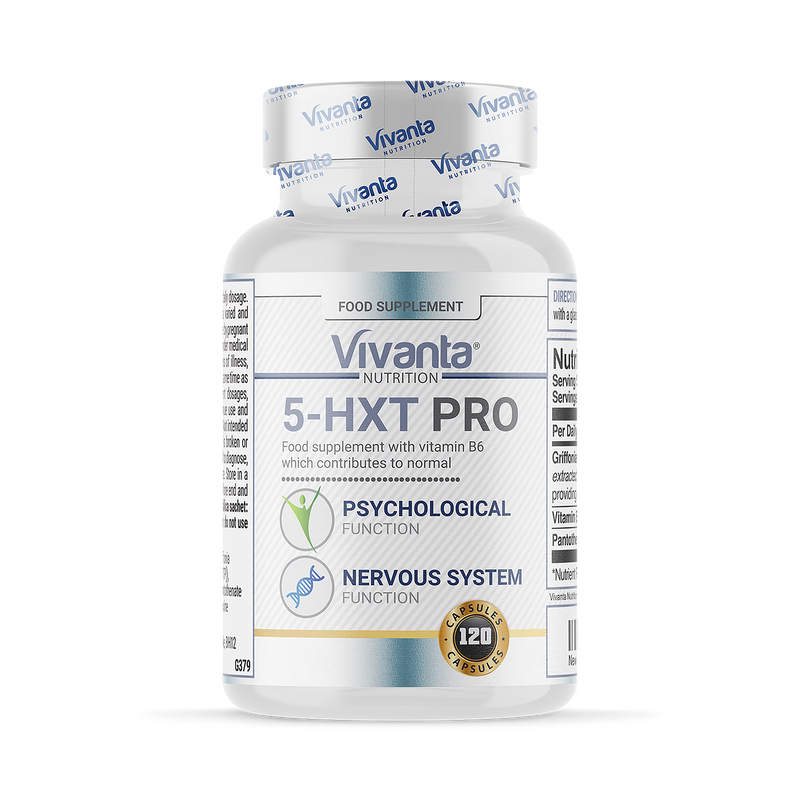 5HXT Pro 5-HTP supplement 120 capsules - British product