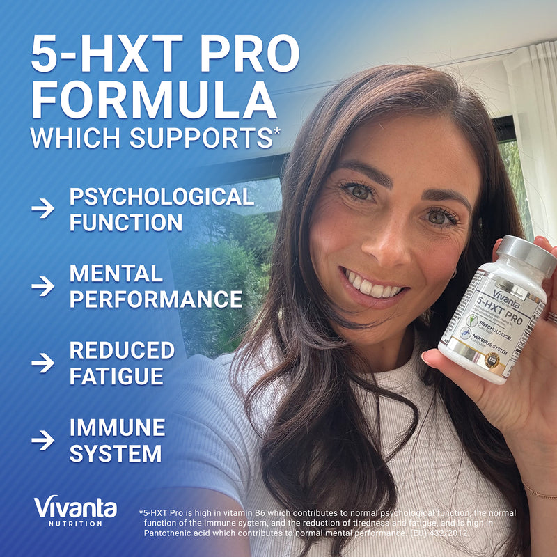 5HXT Pro 5-HTP supplement 120 capsules - British product