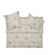 Harrods Floral Print King Duvet Cover in Satin Noblesse Fabric 230cm x 220cm- Buy online at McGrocer