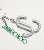Jimmy Choo logo bag charm, imported from the UK
