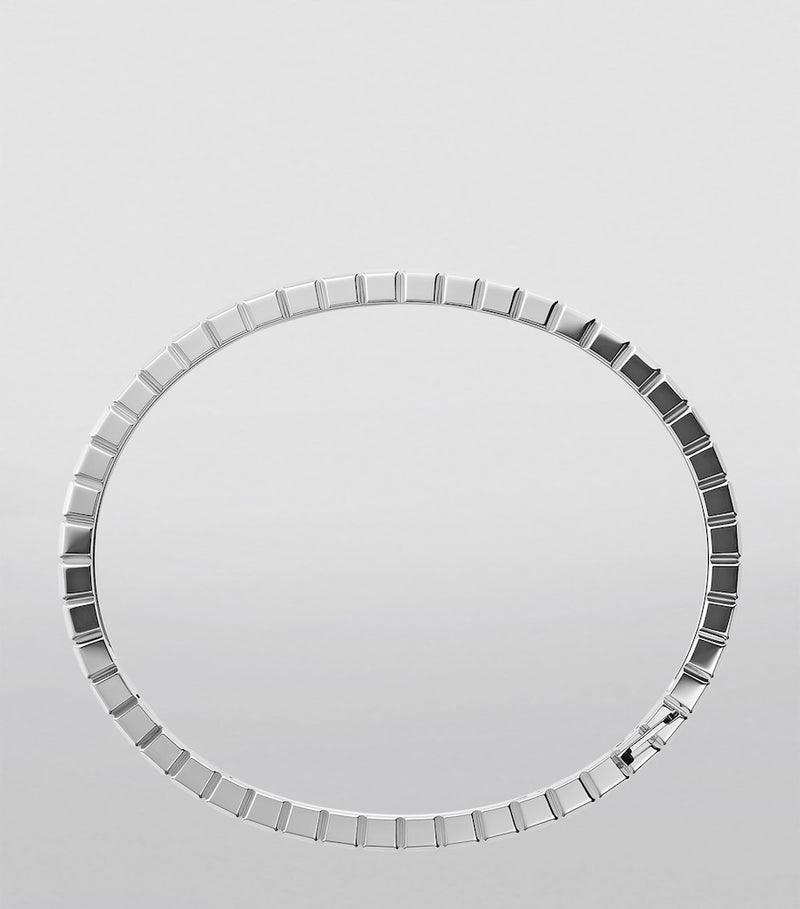 Chopard Ice Cube white gold diamond bangle - British product