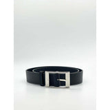 SVNX black belt with silver square buckle 103cm, UK version