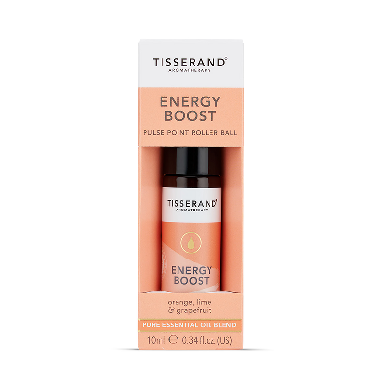 Tisserand Energy Boost Roller Ball essential oil (British brand)