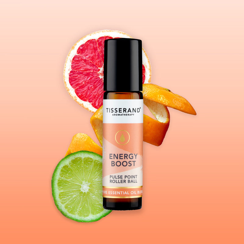 Tisserand Energy Boost Roller Ball essential oil (British brand)