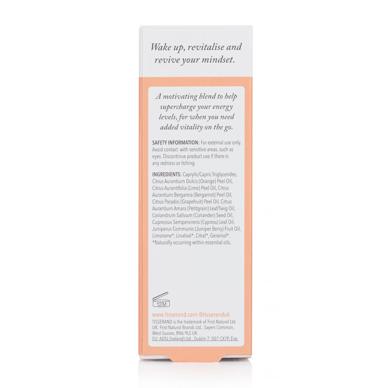 Tisserand Energy Boost Roller Ball essential oil (British brand)
