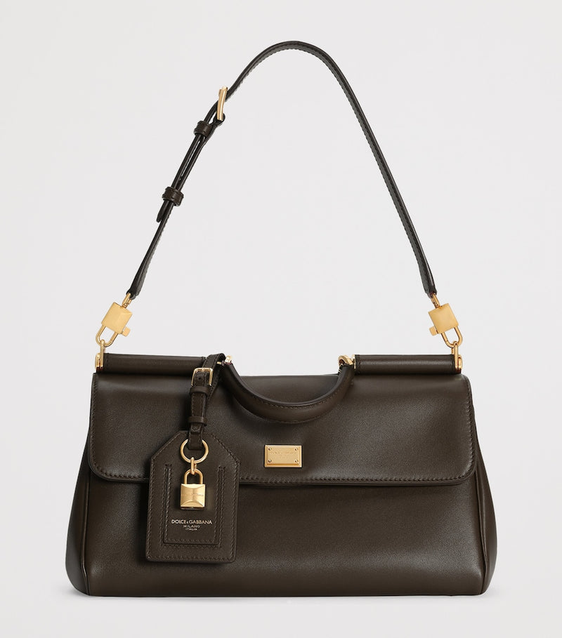 Dolce&Gabbana My Sicily shoulder bag calfskin brass details, imported from the UK