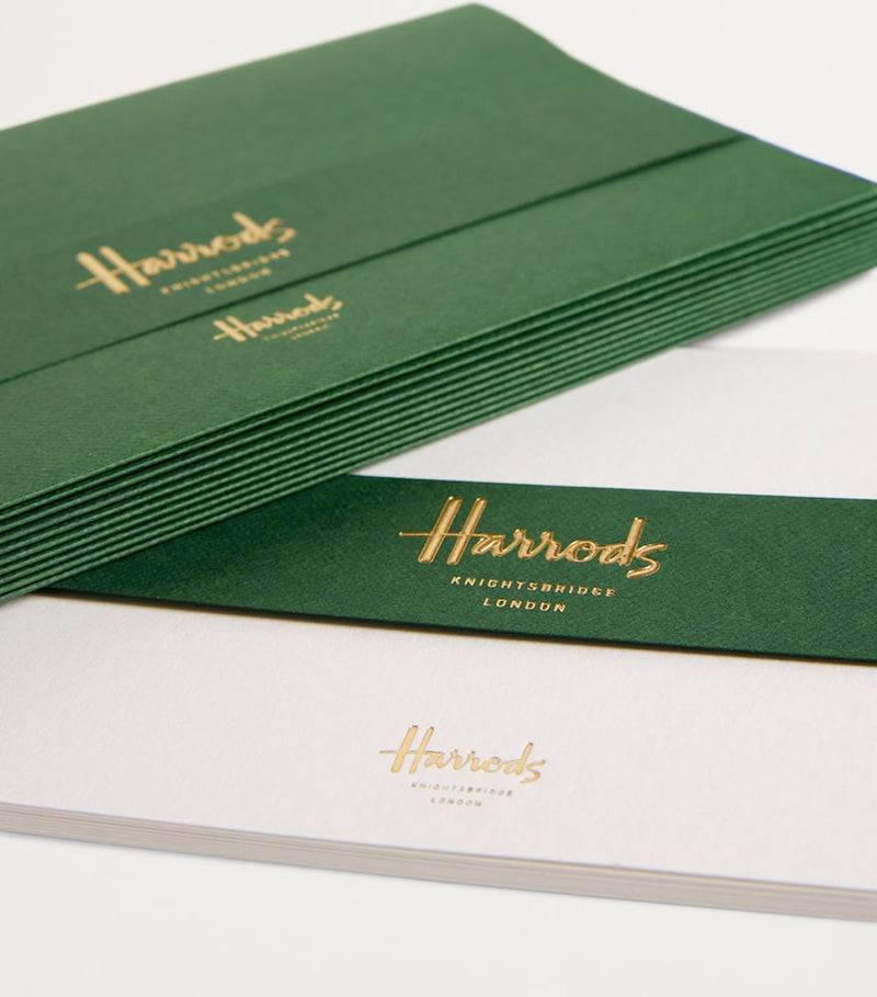 Harrods writing set with 10 cards and envelopes, UK version