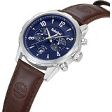 Timberland Newkirk men's watch leather strap alloy case (British brand)